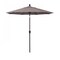 California Umbrella 7.5' Bronze Aluminum Market Patio Umbrella, Sunbrella Gateway Blush 194061338162 - alternate 1